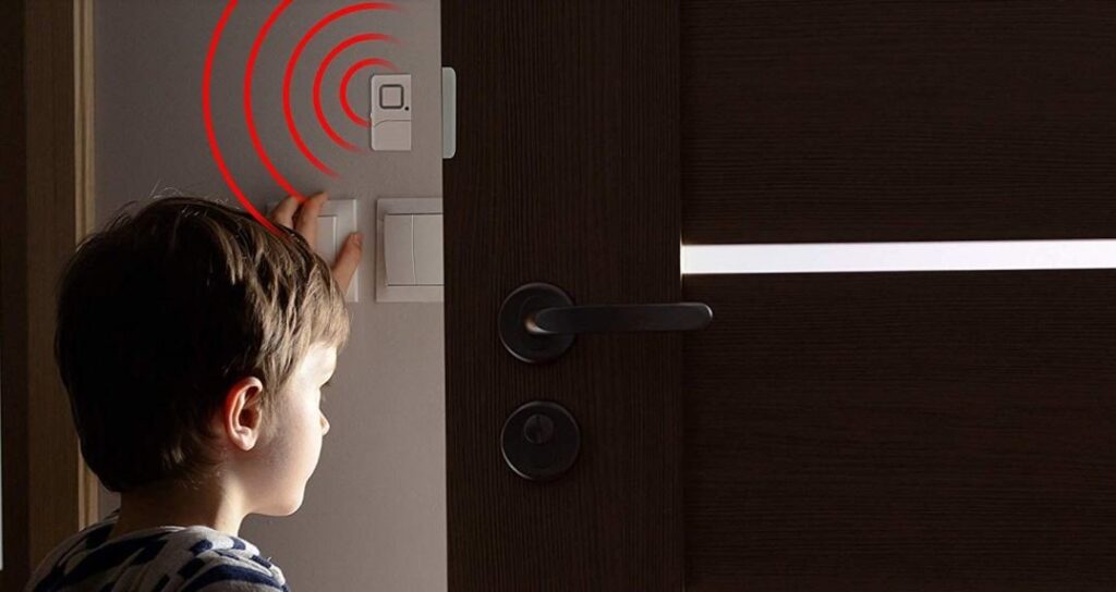 Door alarms for kids sneaking out